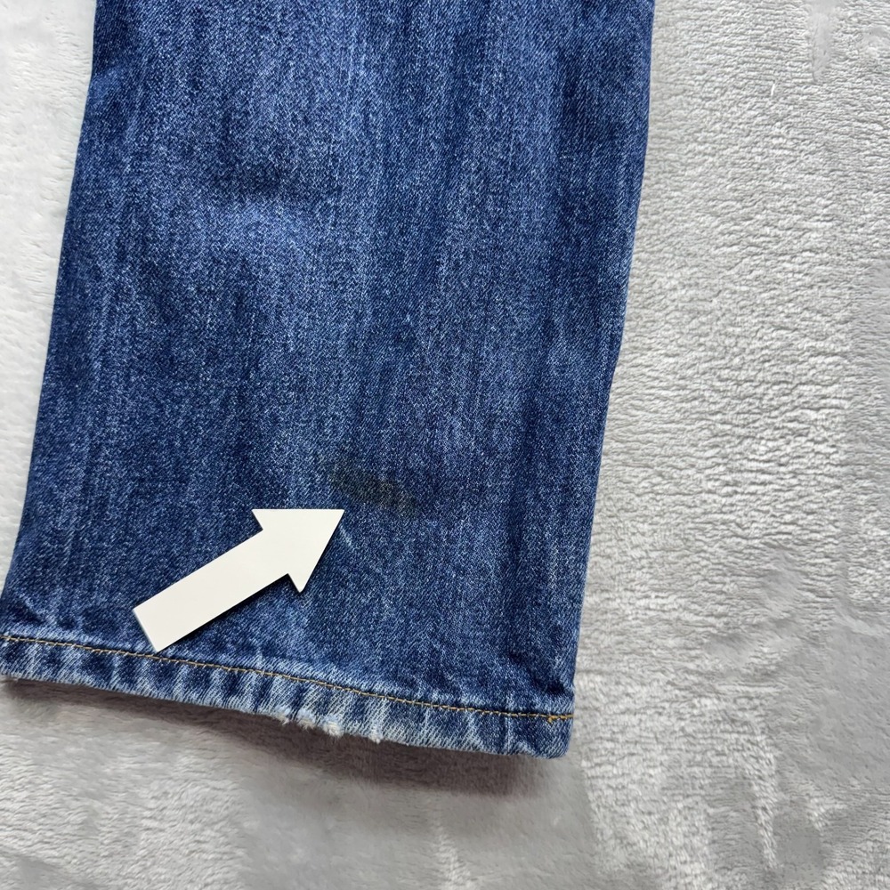 Cinch Jeans Men's 33x32 Blue Denim Medium Dark Wash Relaxed Fit Boot Cut Western - Picture 6 of 16